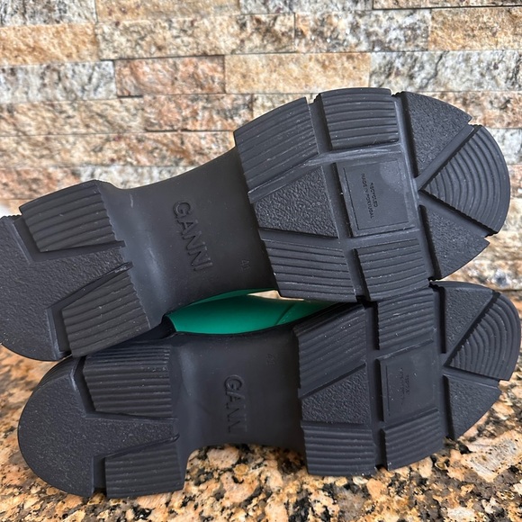 GANNI RECYCLED RUBBER CHELSEA BOOTS - Picture 6 of 6